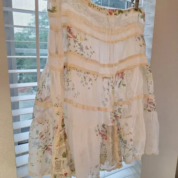 Johnny Was Size M Fairycore Light Summer skirt - Picture 8 of 13